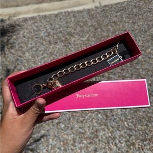 Juicy Couture Bronze Chain Bracelet